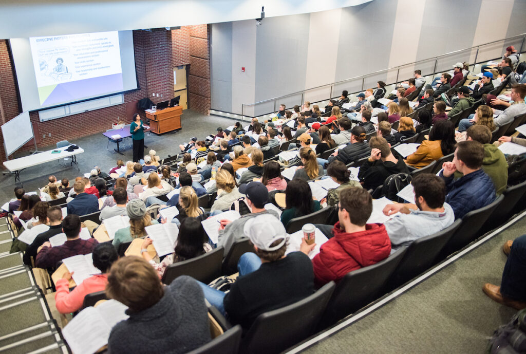 Irene Hillman's Success Seminar Monday, January 14 in Derthick Hall.