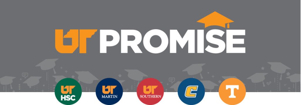 UT Promise with logos from University of Tennessee member schools
