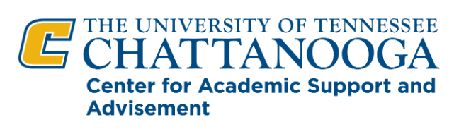 The University of Tennessee at Chattanooga Center for Academic Support and Advisement