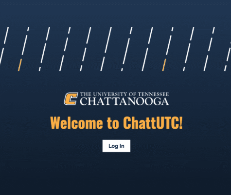 Screenshot of the homepage of ChattUTC with welcome message.