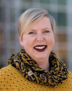 April Cox, EMSA's Director of Creative Services