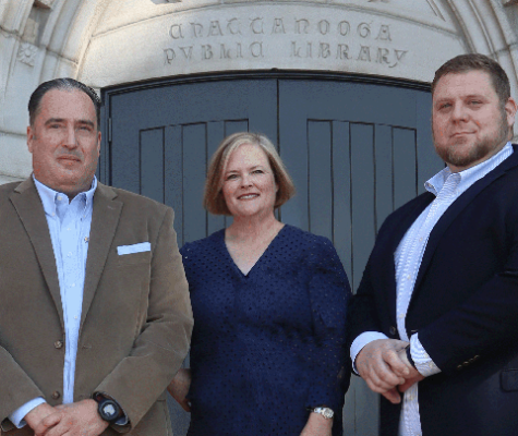 John "Art" Phillips Sales Institute leadership: Chris Plouffe, Libby Fakier and David Locander