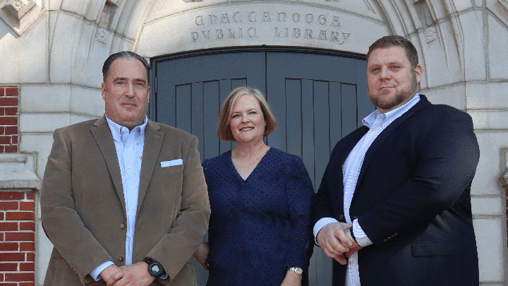 John "Art" Phillips Sales Institute leadership: Chris Plouffe, Libby Fakier and David Locander