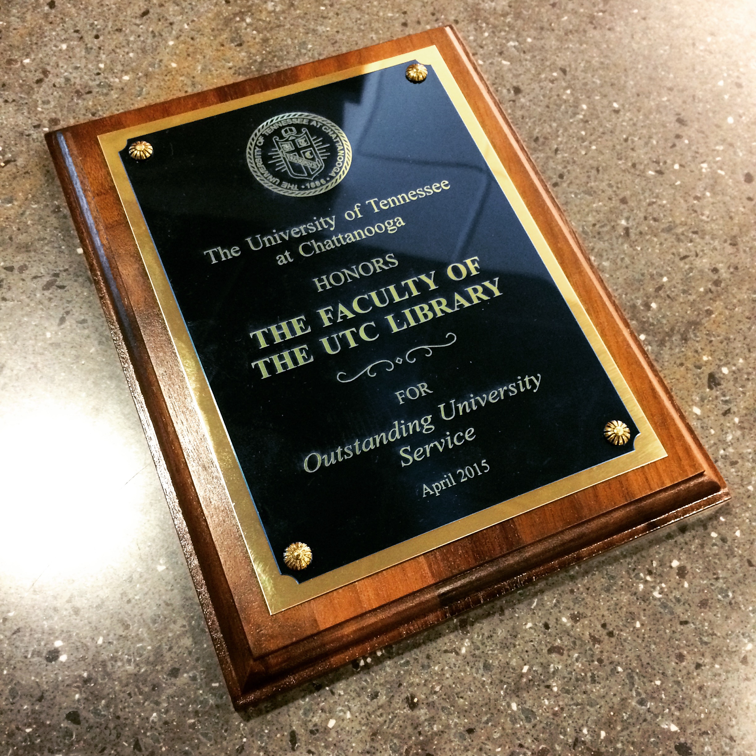 Faculty Service Award