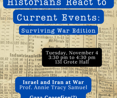 Poster describing upcoming event