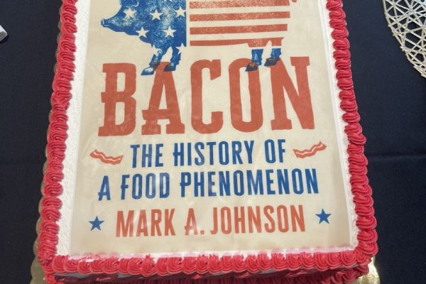 A picture of a book cake