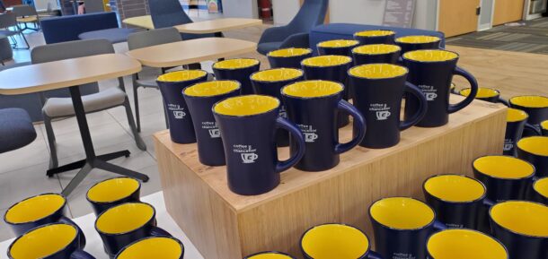 Coffee with the Chancellor coffee mugs