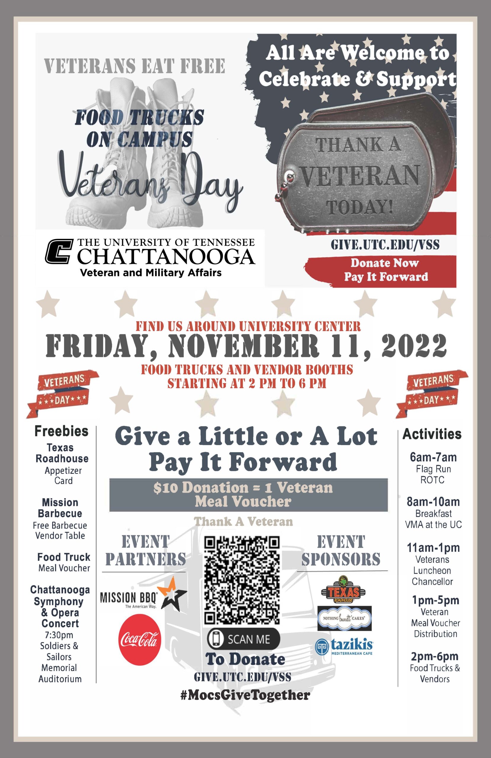 Veterans Day  University of Tennessee at Chattanooga