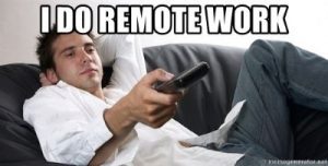 Remote Work Meme