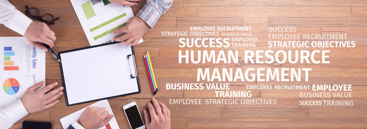 human resources word concept