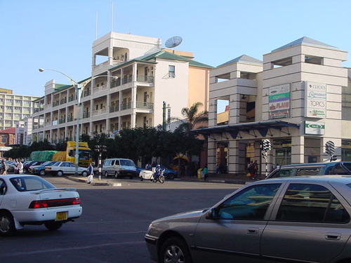 Image of the Bulawayo city center.