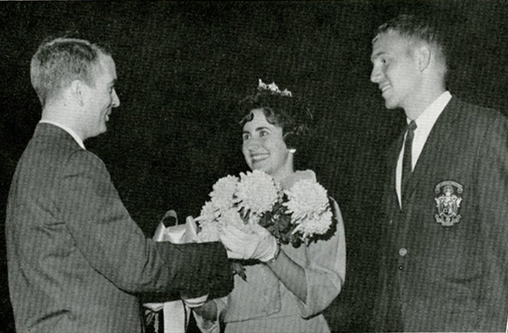 1963 Homecoming King and Queen