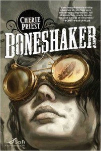 Cover of Boneshaker, written by UTC alumnus Cherie Priest.