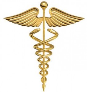 Medical symbol - staff of asclepius