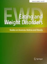 Eating and Weight Disorders - Studies on Anorexia, Bulimia and Obesity cover