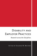 Disability and Employer Practices: Research Across the Disciplines cover