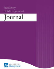 Academy of Management Journal cover