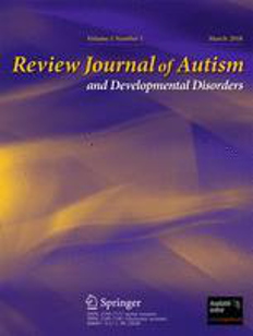 cover Review Journal of Autism and Developmental Disorders