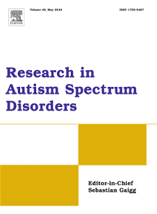 cover Research in Autism Spectrum Disorders