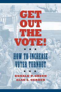 get out the vote book cover