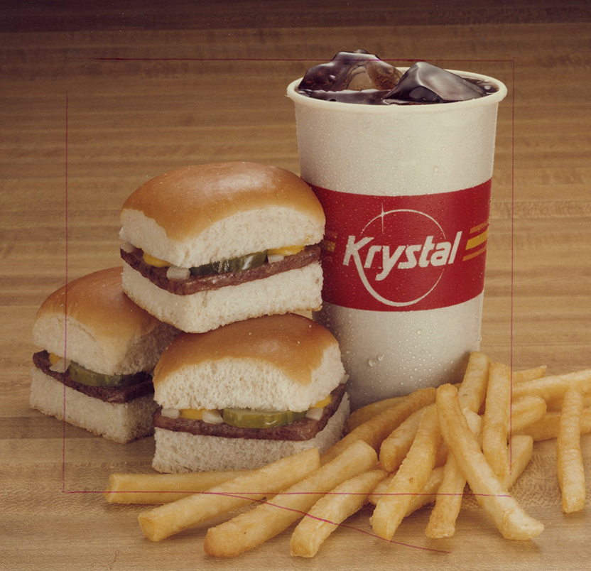 The burgers at Krystal may be small, but they're perfect for
