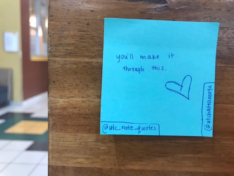 Positive Vibes: Mystery notes offer encouragement - UTC News