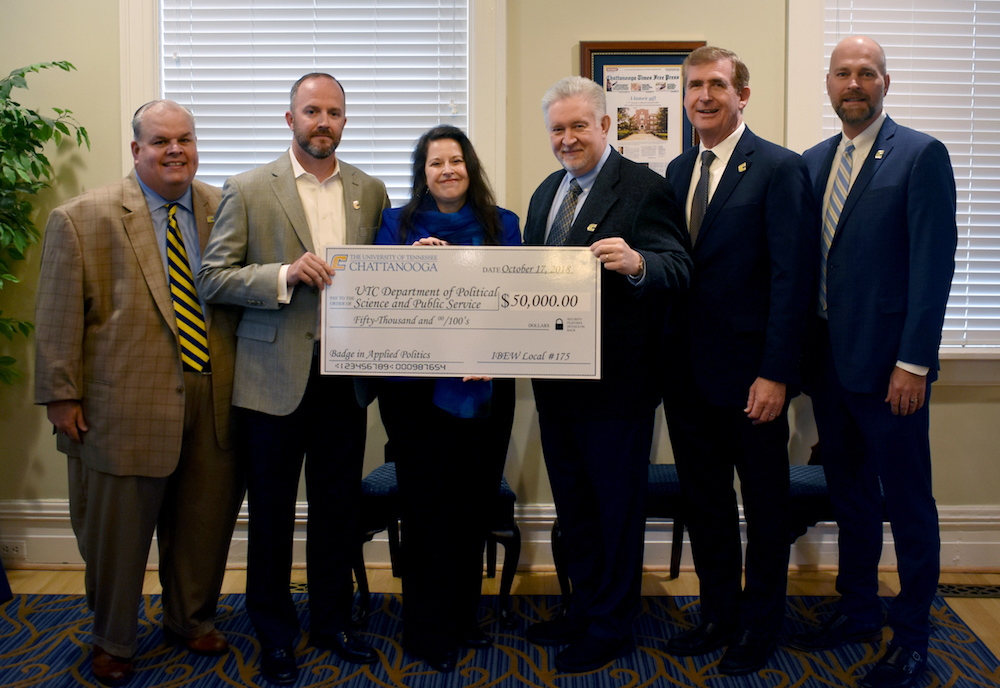 IBEW donates $50,000 to Department of Political Science & Public ...