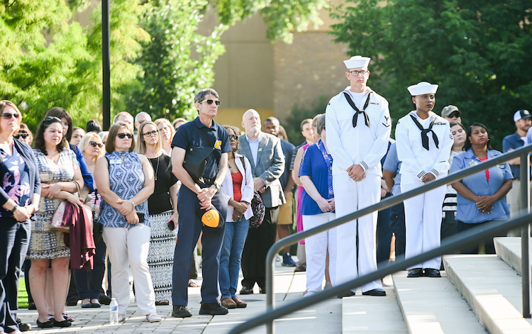 Fallen Five honored with ceremony on Chamberlain Field | UTC News