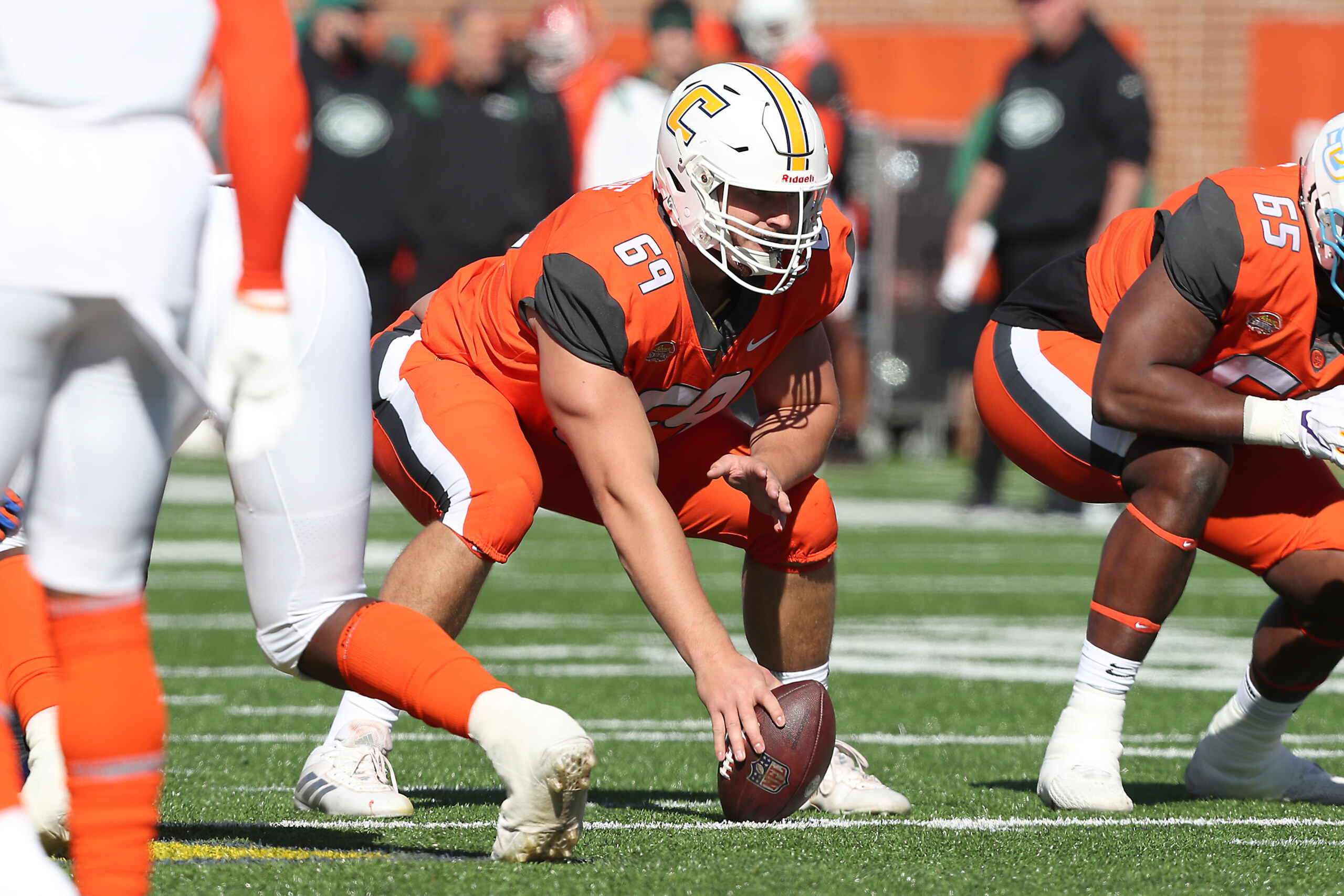 A first for UTC Mocs football player Cole Strange selected in first